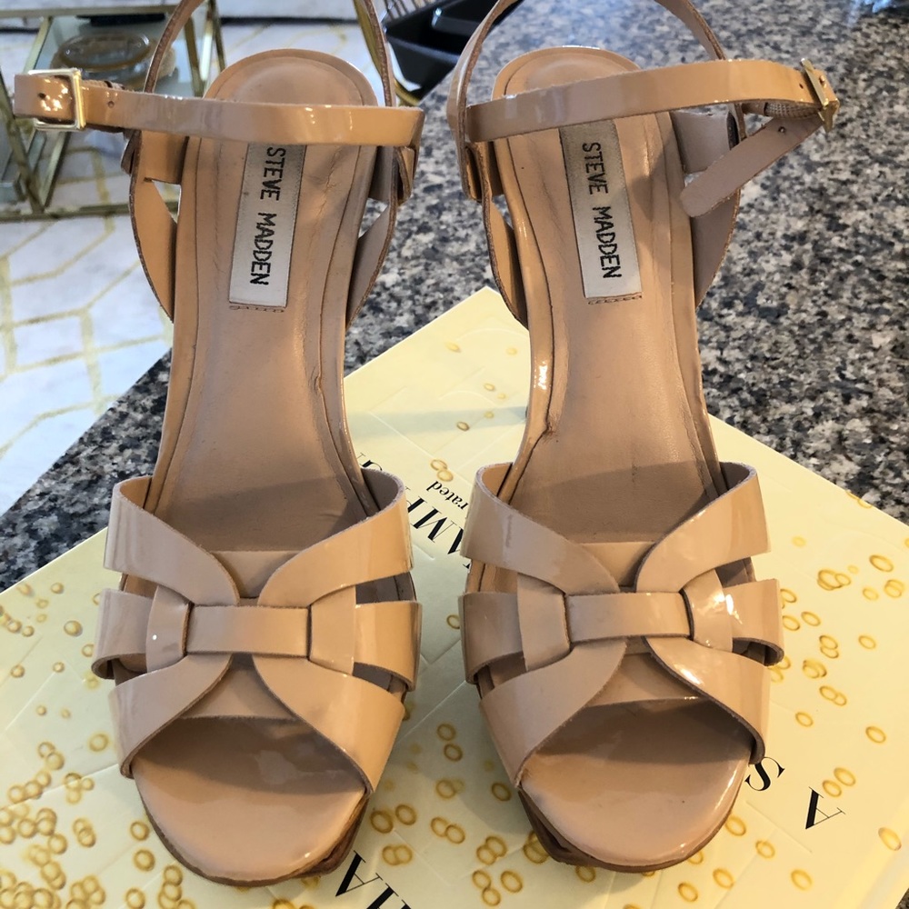 Steven Madden Nude Heels